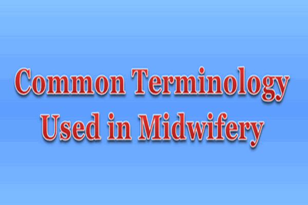 Midwifery terminology