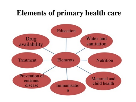 Primary health care elements