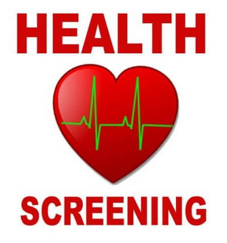 Health screening test