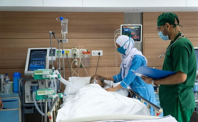ICU patients in hospital