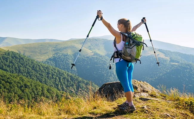 Physical and mental benefits of hiking