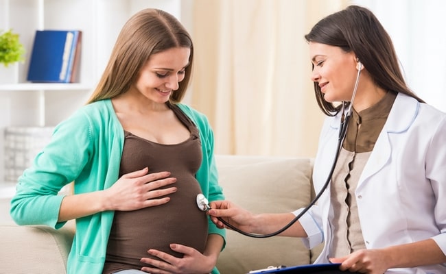 Antenatal check-up during pregnancy