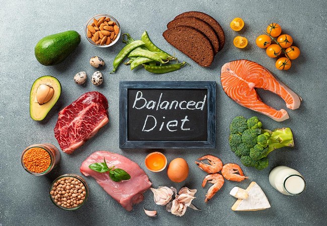 Components of a balanced diet and their functions